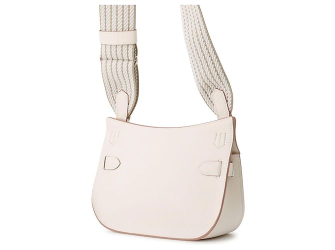 Hermès White Mini Swift Jypsiere Bianco Bianco sporco - vista 2