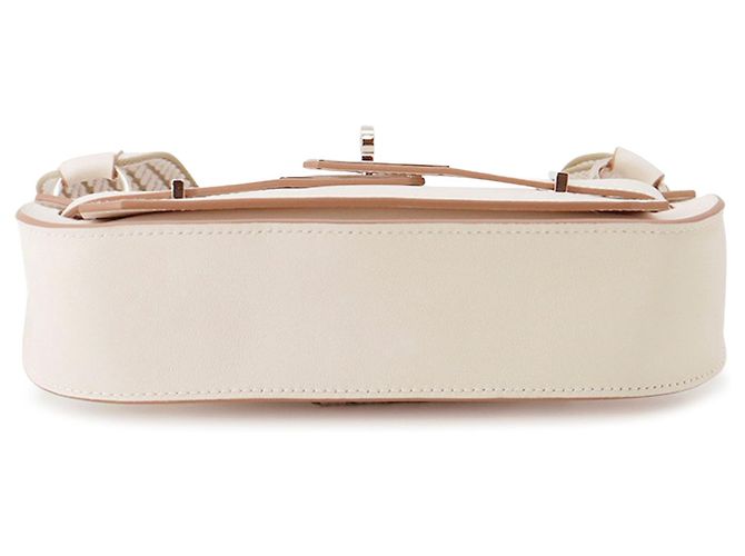 Hermès White Mini Swift Jypsiere Bianco Bianco sporco - vista 3
