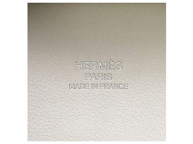 Hermès White Mini Swift Jypsiere Bianco Bianco sporco - vista 5