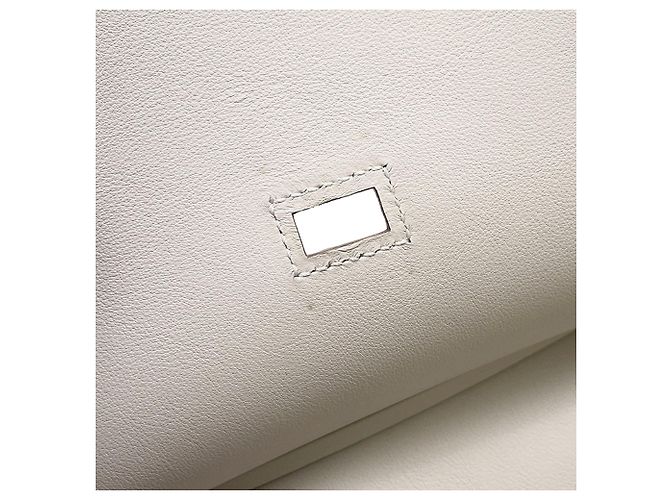 Hermès White Mini Swift Jypsiere Bianco Bianco sporco - vista 7