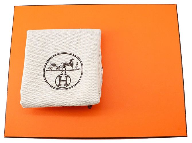 Hermès White Mini Swift Jypsiere Bianco Bianco sporco - vista 9