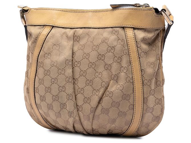Gucci Beige GG Canvas Abbey D Ring Crossbody - Ansicht 2