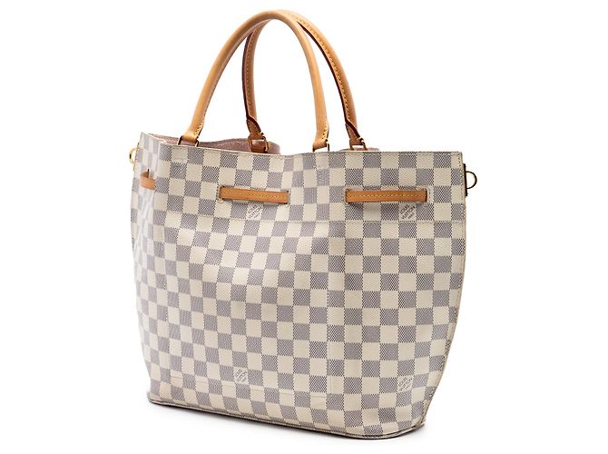 Louis Vuitton Bianco Damier Azur Girolata - vista 2