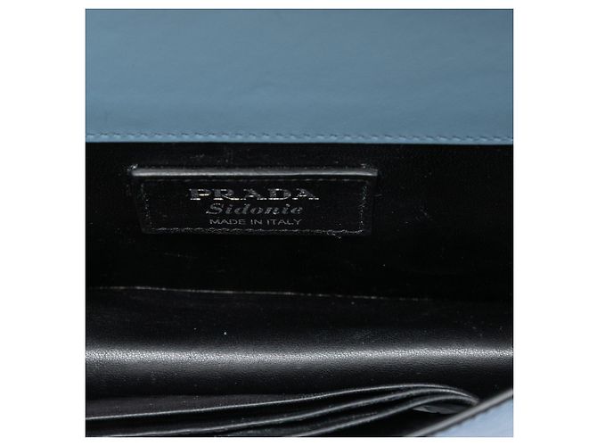 Prada Blu Mini Saffiano Sidonie Crossbody - vista 4