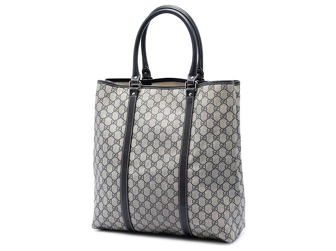 Gucci Beige GG Supreme Joy Vertikaler Tote - Ansicht 2