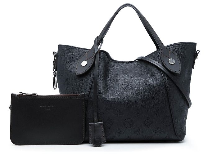 Louis Vuitton Blue Monogram Mahina Hina PM Blu navy - vista 8
