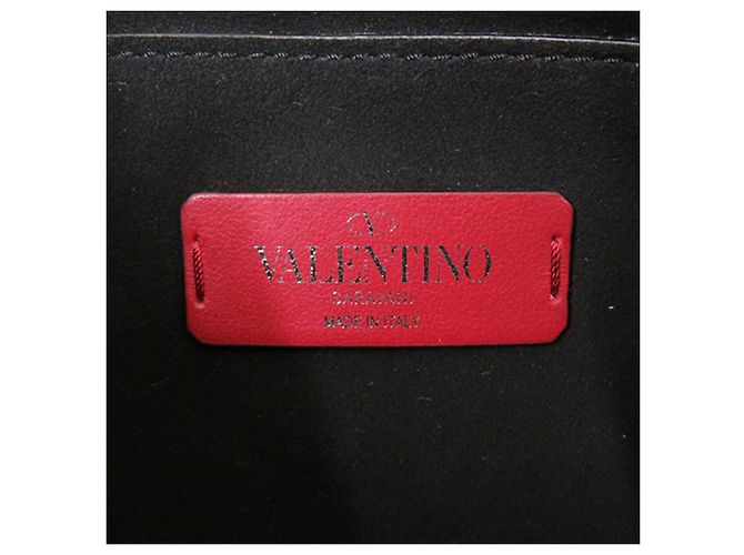 Borsa a tracolla VLTN in pelle nera Valentino Nero - vista 6