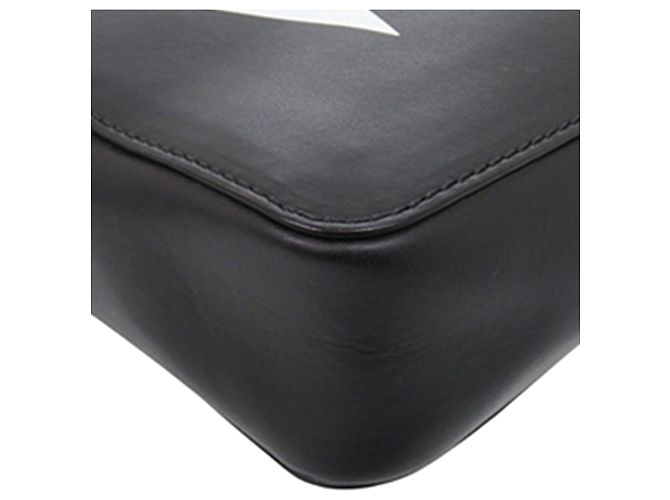 Borsa a tracolla VLTN in pelle nera Valentino Nero - vista 8