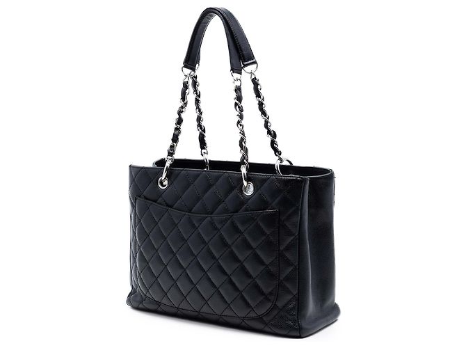 Tote Grand Shopping in Caviar Nero Chanel - vista 2