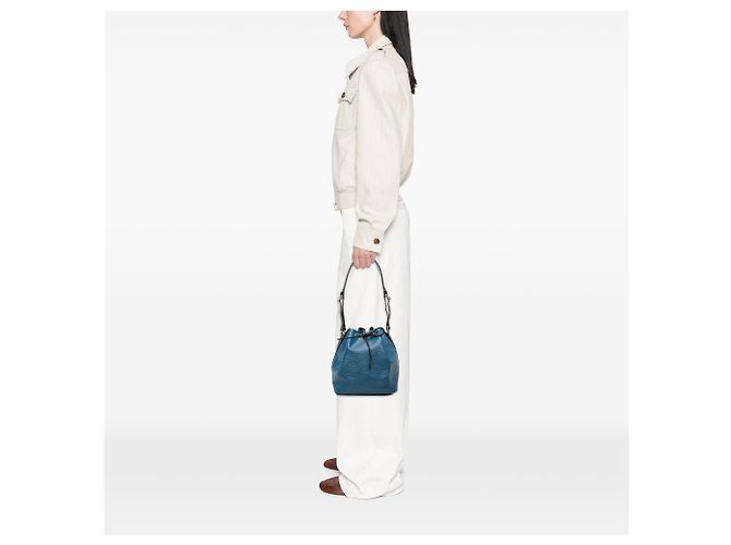 Louis Vuitton Blu Epi Petit Bicolor Noe - vista 7