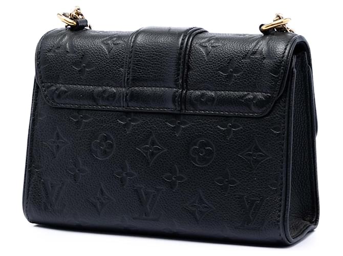 Louis Vuitton Black Monogram Empreinte Saint Sulpice BB Nero - vista 2