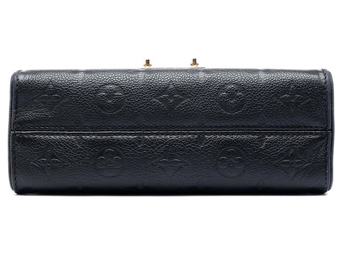 Louis Vuitton Black Monogram Empreinte Saint Sulpice BB Nero - vista 3