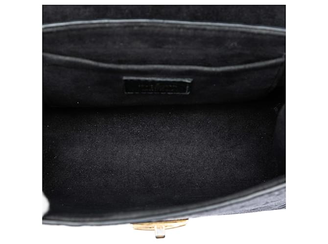 Louis Vuitton Black Monogram Empreinte Saint Sulpice BB Nero - vista 4