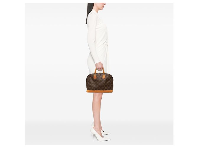 Louis Vuitton Braun Monogram Alma PM - Ansicht 9