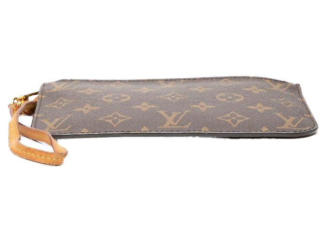 Pochette Louis Vuitton Neverfull PM Marrón Monogram Castaño - vista 3
