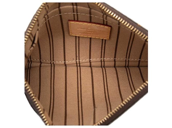 Pochette Louis Vuitton Neverfull PM Marrón Monogram Castaño - vista 4