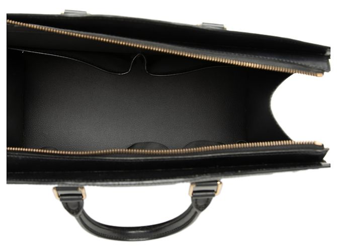 Louis Vuitton Black Epi Riviera Nero - vista 4