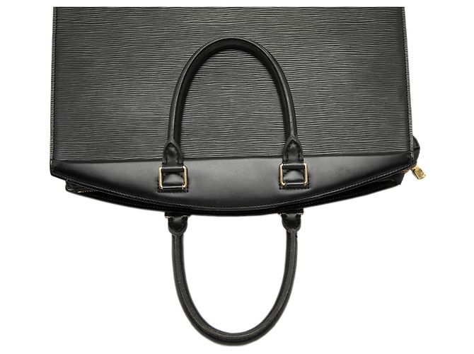 Louis Vuitton Black Epi Riviera Nero - vista 6