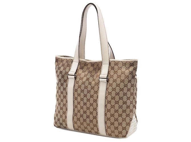 Gucci Tote aus beige GG Canvas - Ansicht 2