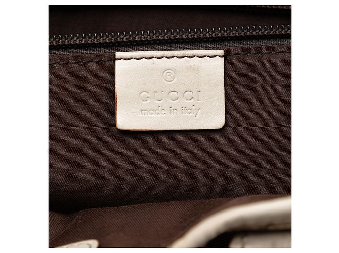 Gucci Tote aus beige GG Canvas - Ansicht 5