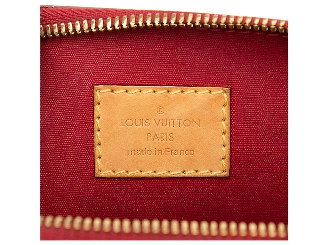Louis Vuitton Alma PM Monogram Vernis rojo Roja - vista 5
