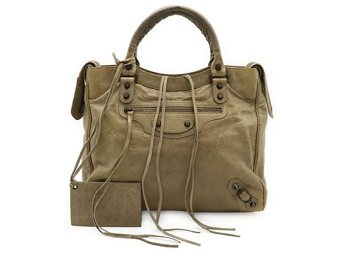 Everyday Borsa Tote Balenciaga Classic Velo Beige - vista 2