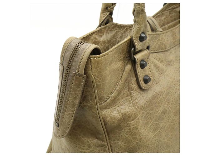 Everyday Borsa Tote Balenciaga Classic Velo Beige - vista 8