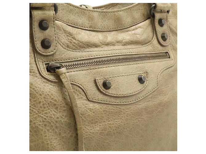 Everyday Borsa Tote Balenciaga Classic Velo Beige - vista 9