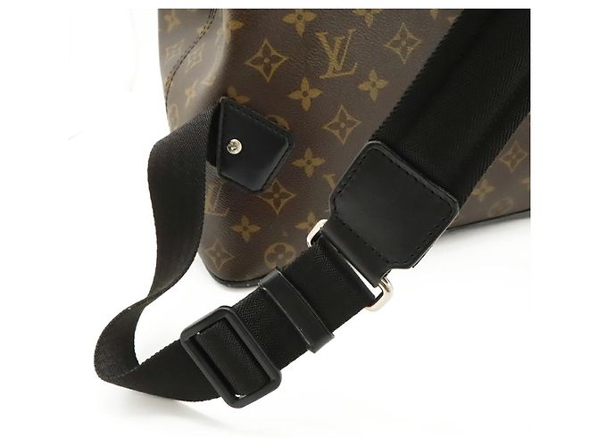 Louis Vuitton Monogram Macassar Parc Backpack Shoulder Bag Brown - view 6