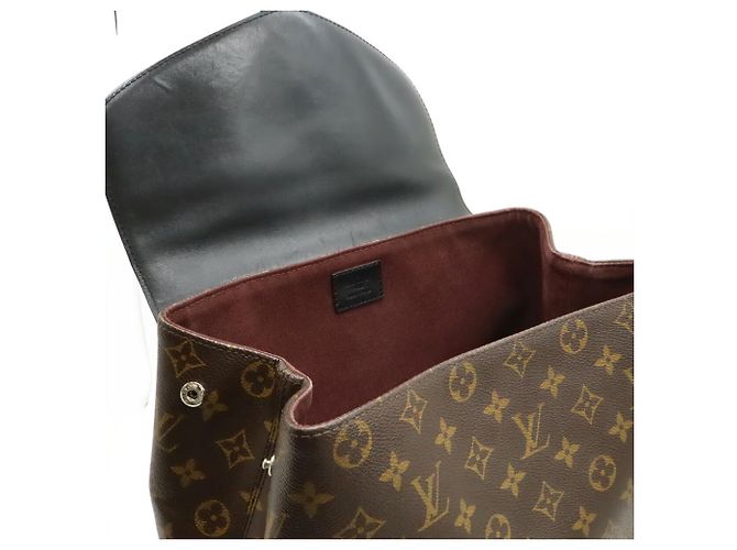 Louis Vuitton Monogram Macassar Parc Backpack Shoulder Bag Brown - view 7