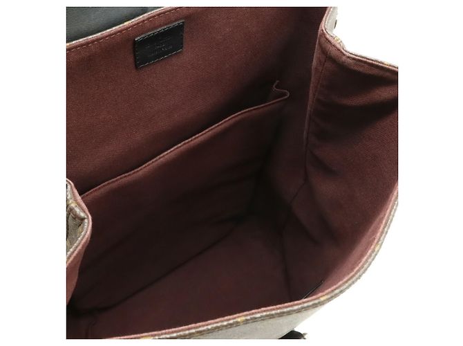 Louis Vuitton Monogram Macassar Parc Backpack Shoulder Bag Brown - view 8