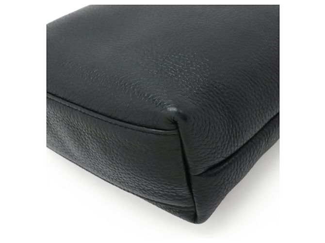 Gancini Borsa a mano in pelle nera Salvatore Ferragamo Nero - vista 4