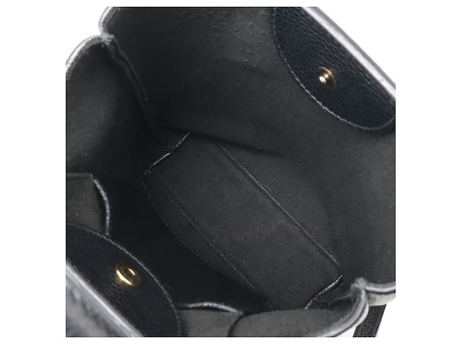 Gancini Borsa a mano in pelle nera Salvatore Ferragamo Nero - vista 8