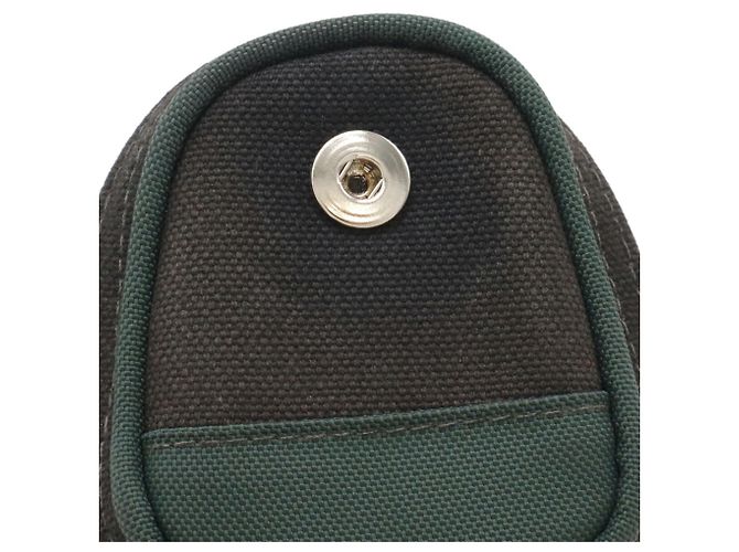 Pochette Chanel Sport Line Coco Mark Arm Nero Verde - vista 6