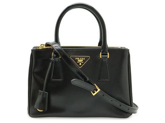 Borsa Prada Galleria Saffiano Nero - vista 2
