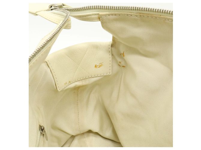 Borsa Chanel V-Stitch Coco Mark Crudo - vista 9