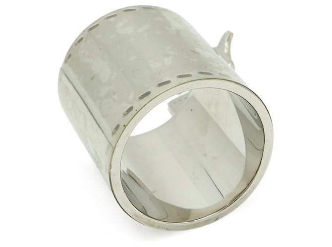 Ring Hermès Sciarpa Hermes Cheval Anello per Muffler Argento - vista 6