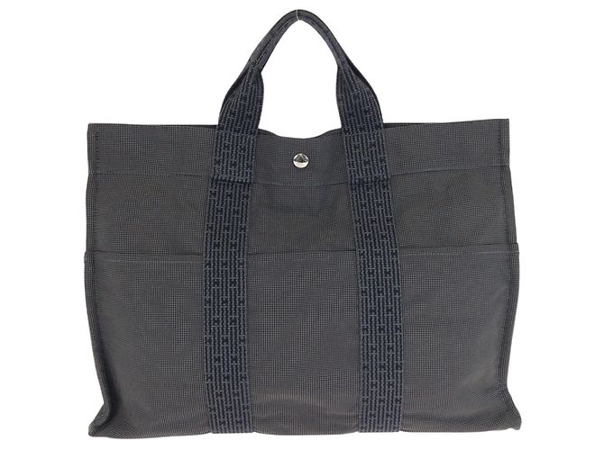 Hermès Borsa Tote HERMES Herline MM Marrone - vista 2