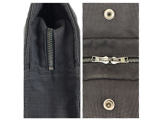 Hermès Hermes Herline MM Tote Bag Grau Braun - Ansicht 6