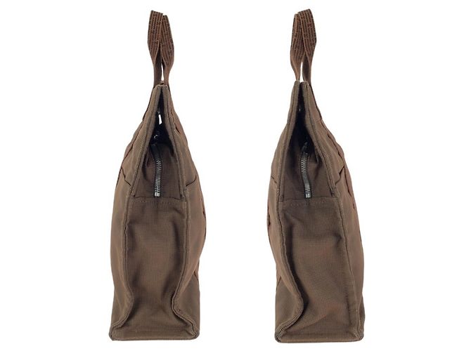 Hermès Borsa Tote Hermes Herline MM Marrone - vista 8