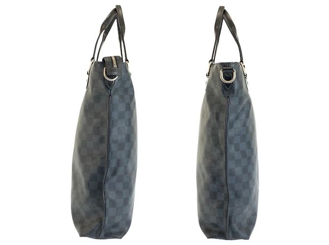 Borsa Tote Louis Vuitton Damier Cobalt Cabas Jour Blu navy - vista 8