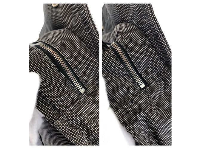 Hermès Hermes Herline MM Tote Bag Grau Braun - Ansicht 6