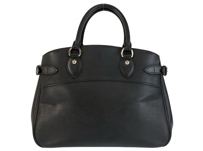 Borsa Louis Vuitton Epi Passy PM Noir Nero - vista 2