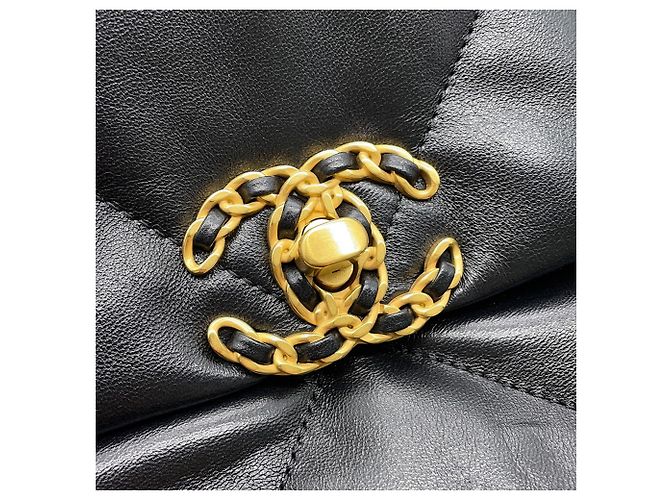 Borsa a Spalla Chanel Matelassé Chain Nero - vista 6
