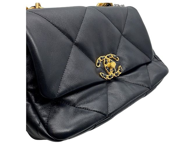 Borsa a Spalla Chanel Matelassé Chain Nero - vista 8