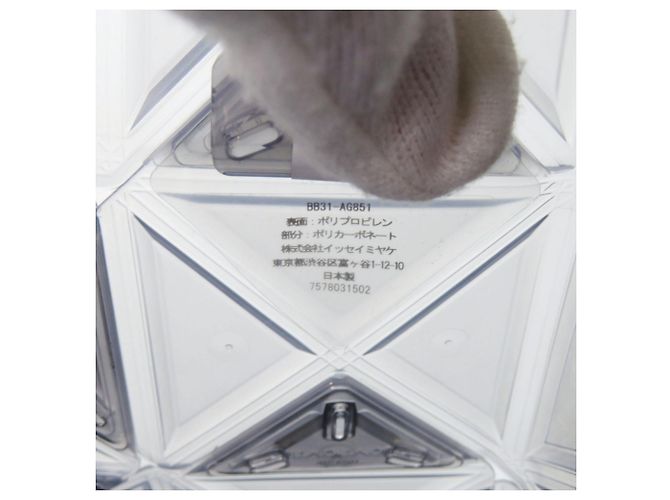 Borsa Tote trasparente Issey Miyake DAZZLE - vista 7
