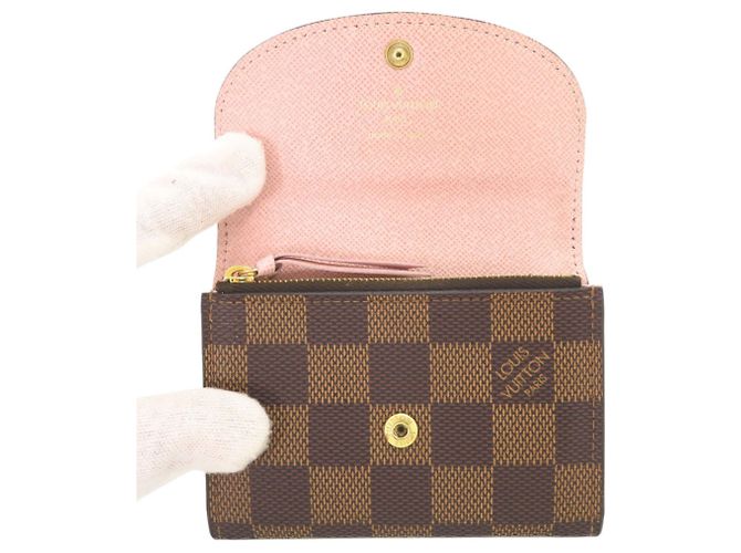 Cartera Louis Vuitton Rosalie Damier Castaño - vista 4