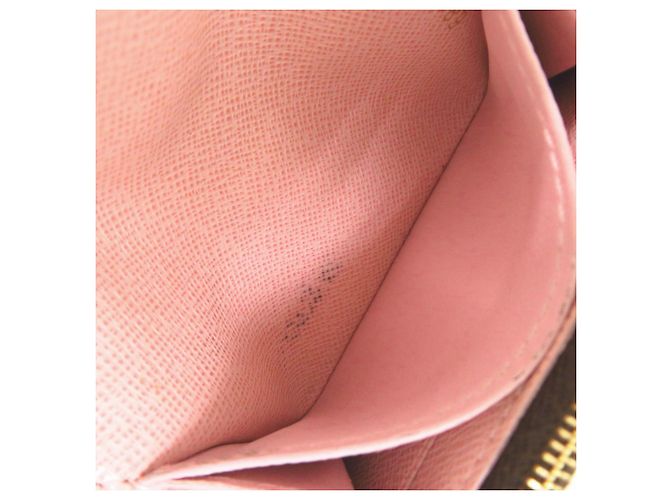 Cartera Louis Vuitton Rosalie Damier Castaño - vista 6