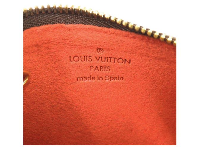 Portafoglio monete Louis Vuitton Damier Marrone - vista 6