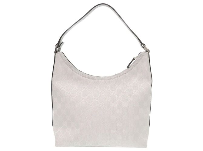 Borsa a tracolla Gucci GG Canvas e pelle - vista 2
